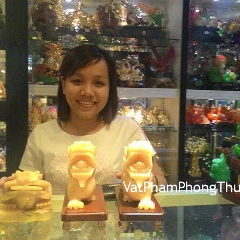 Chị Phương Mỹ - khách hàng mua Tỳ Hưu M015 và Thiềm Thừ M166
