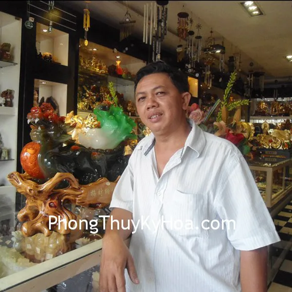 Anh Khánh - khách hàng mua Tỳ hưu chiêu tài nạp phước E012