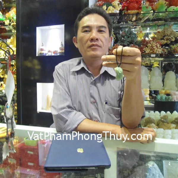 Anh Tính - khách hàng mua Tỳ hưu ngọc Phỉ Thúy S2005-5177