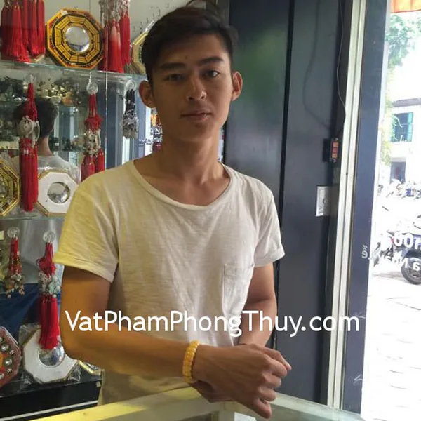 Anh Hùng- khách hàng mua chuỗi vòng tay hổ phách Ba Lan dẹp S5002-14966
