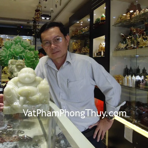 Anh Nam - Khách hàng mua Di Lặc đá cẩm thạch PDL-CTN