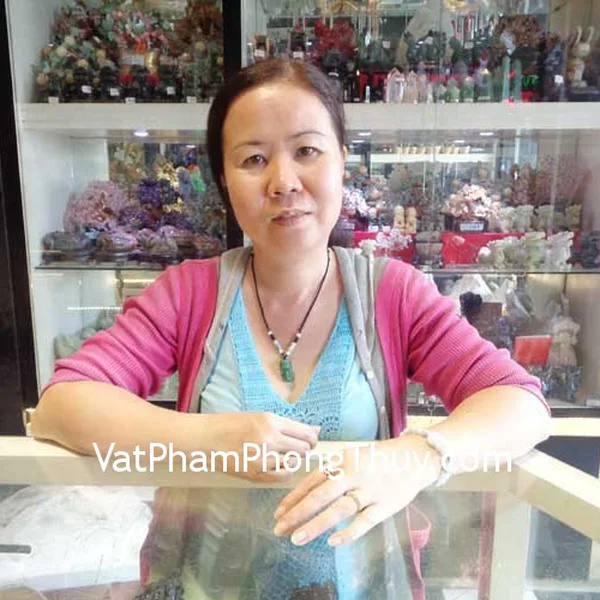 Chị Hương - khách hàng mua Tỳ hưu vẩy rồng Ngọc Đông linh S932, Chuỗi Tỳ hưu Phỉ thúy S6012, Tỳ hưu Phỉ thúy S6283