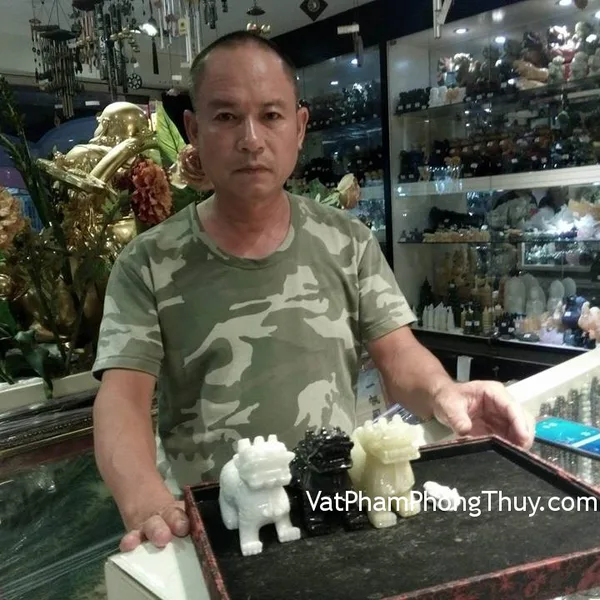 Anh Hưng - khách hàng mua bộ Tỳ Hưu Bắc Kinh BKD-S, BKT-S, BKX-S và Tỳ Hưu ngọc Phỉ Thúy S6329
