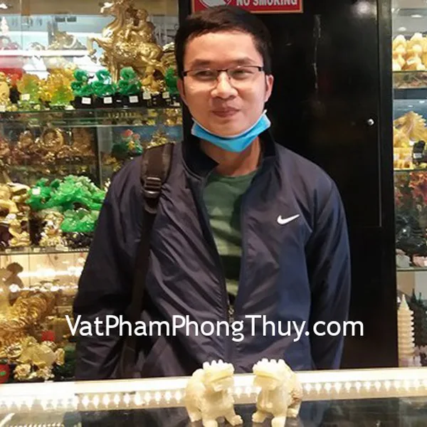 Anh Quyên - Khách hàng mua Tỳ hưu bắc kinh xanh chuẩn BKX-S