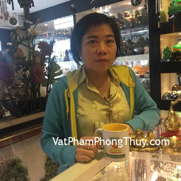 Chị Linh - khách hàng mua hồ lô đồng D208, uyên ương đồng  D274