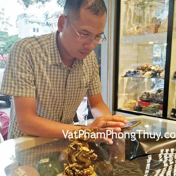 Anh Khánh-Khách hàng mua Phượng hoàng đồng lớn D124.
