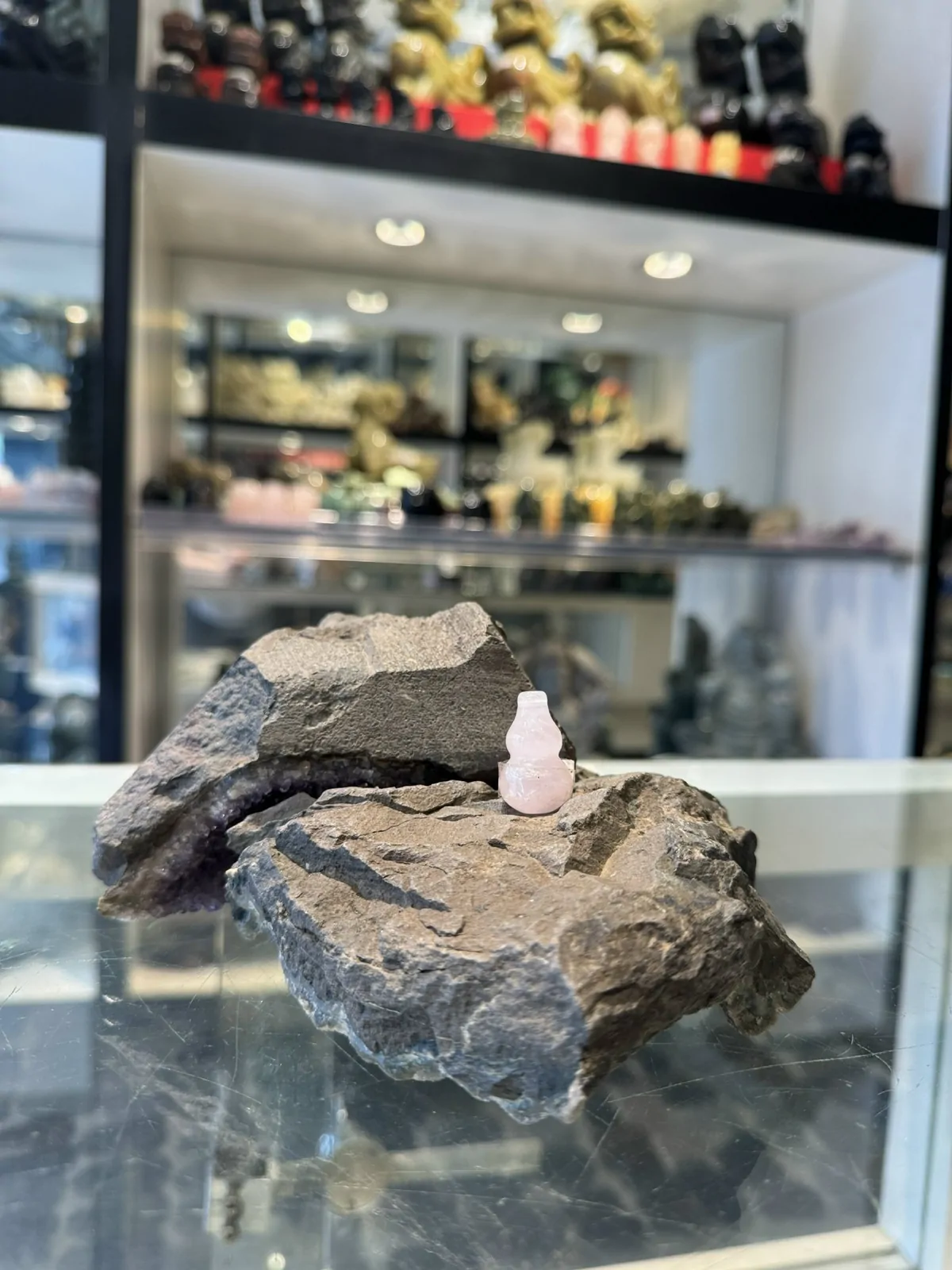Hồ lô thạch anh hồng S6067