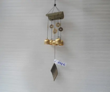 Chuông gió 5 chuông - miếng gỗ CG1217