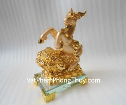 Dê vàng bắp cải, thủy tinh - dê phát tài FH069G