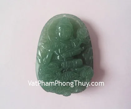 Phật bản mệnh đá ngọc Đông Linh - Tuổi Hợi (Phật A Di Đà) FS5068-12