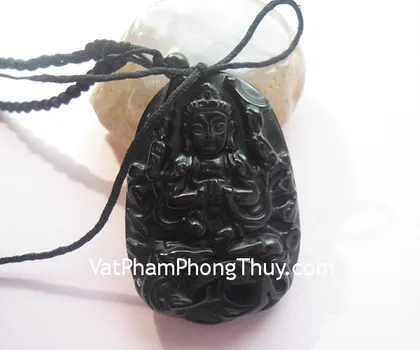 Phật bản mệnh đá ngọc Đông Linh - Tuổi Mão (Văn Thù Bồ Tát) FS5068-4