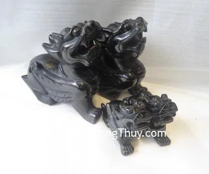 Tỳ hưu hắc ngà lớn - 8 tấc H010