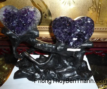 Bông thạch anh tím  1.3kg H102-S6-6415