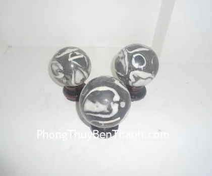 Quả cầu đá đỏ hải dương FHM163-F1-1376