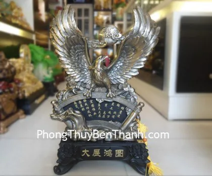 Chim đại triển hồng đồ đồng xám FY291
