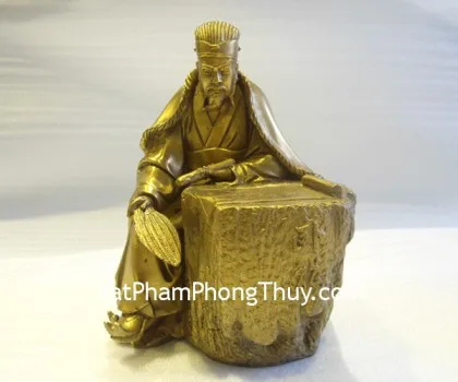 Tượng 2 chim khuyên và 1 mẫu đơn Thanh Ngọc K058