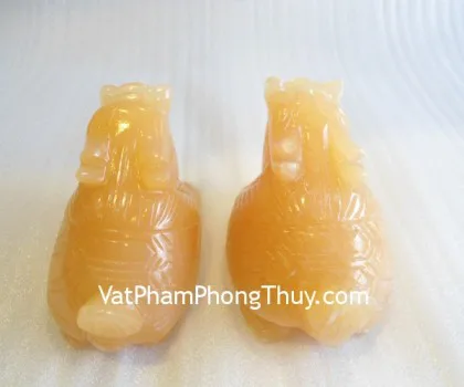 Rùa đầu rồng (Long quy) đá Hoàng Long M128