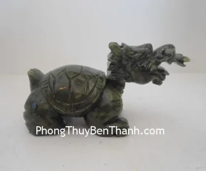 Rùa đầu rồng đá lam ngọc nhỏ R036