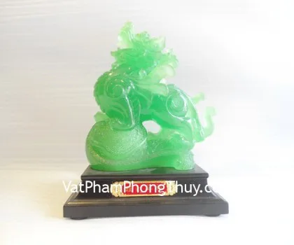 Tỳ hưu xanh đế gỗ nhỏ - vượng tài bích tà A085