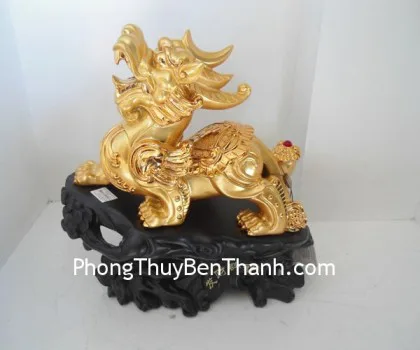 Tỳ hưu phát tài bích tà vàng Y021