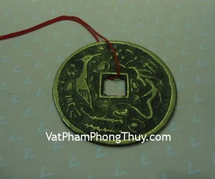 Tiền xu Càn Long trung CC2028