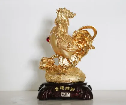 Gà trên túi tiền nhỏ - Kim kê nạp tài G026A
