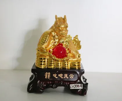 Rồng vàng phun châu đỏ trên tiền - tích tắc phong vân FG091A