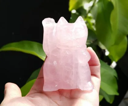 Mèo chiêu tài bên giỏ vàng F092-1
