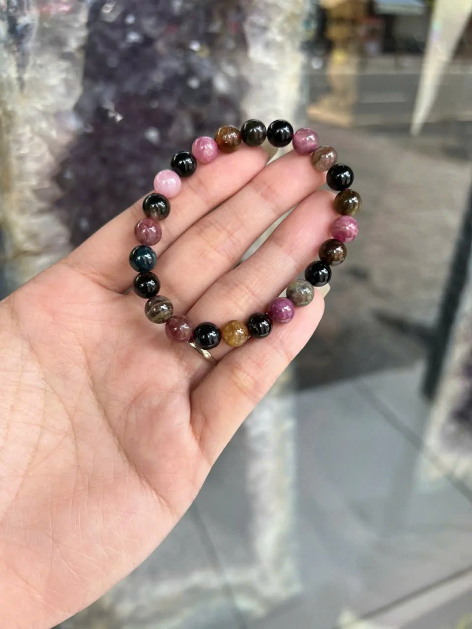 Chuỗi Ruby hồng lục bảo A+++++ (17.3g-24bi) S6769-S4-2907