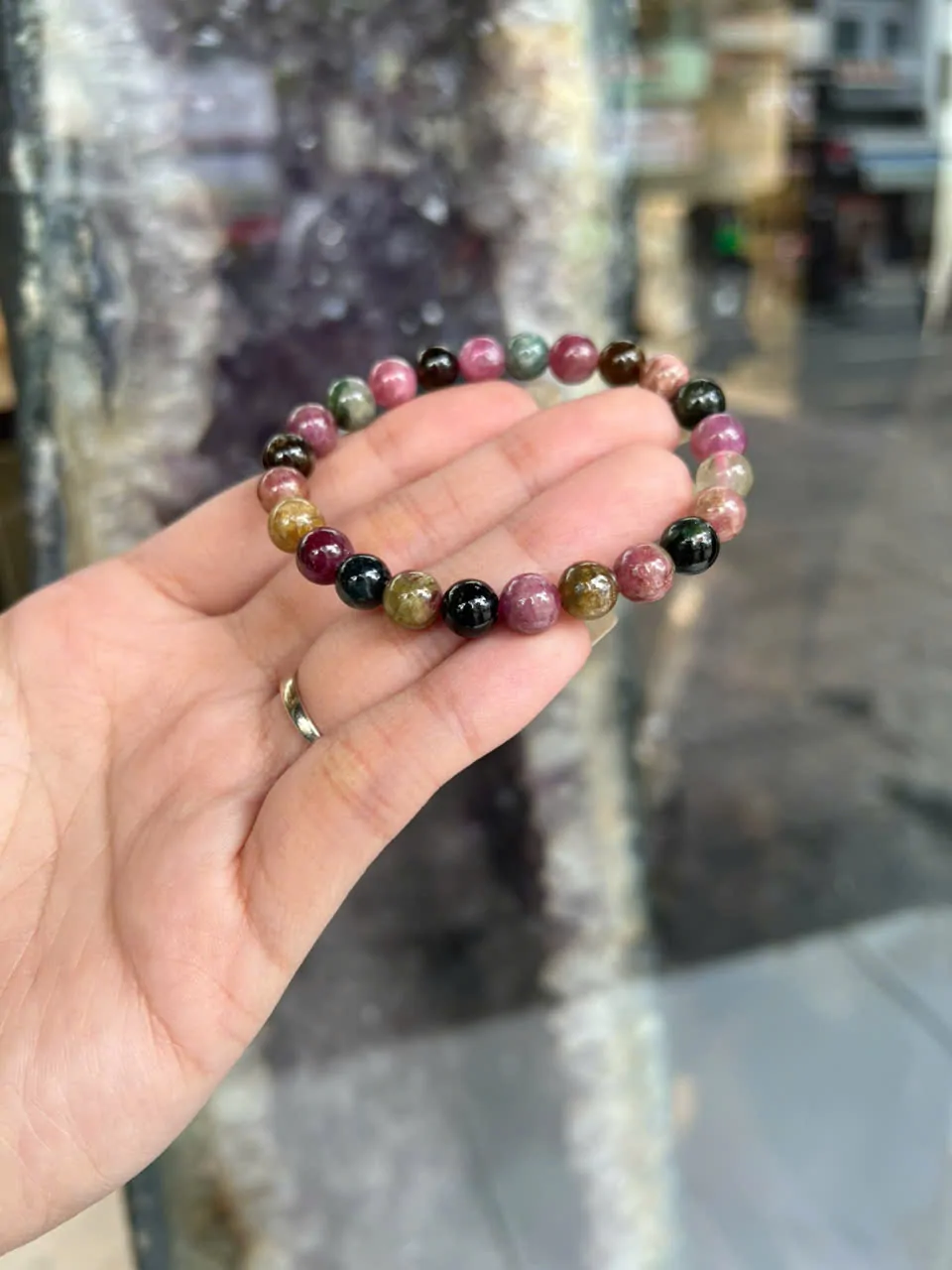 Chuỗi Ruby hồng lục bảo A+++++ (16.9g-24bi) S6769-S4-2839