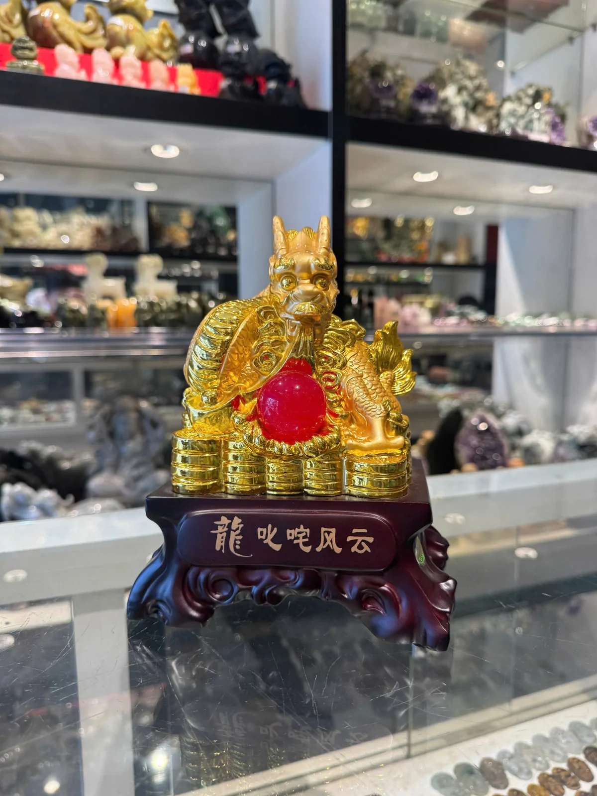 Rồng vàng phun châu đỏ trên tiền - tích tắc phong vân G091A