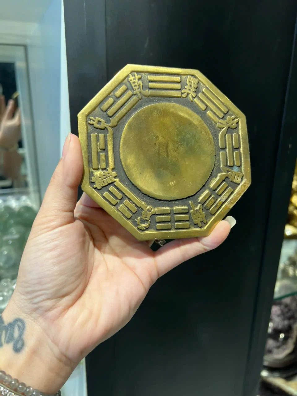 Bát quái đồng lõm nhỏ D118-1