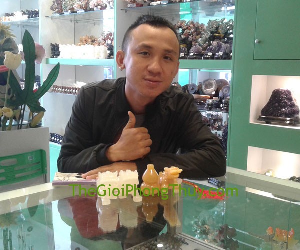 Anh Hạnh - khách hàng mua Tỳ hưu thanh ngọc FHM009, rùa đầu rồng FHM036