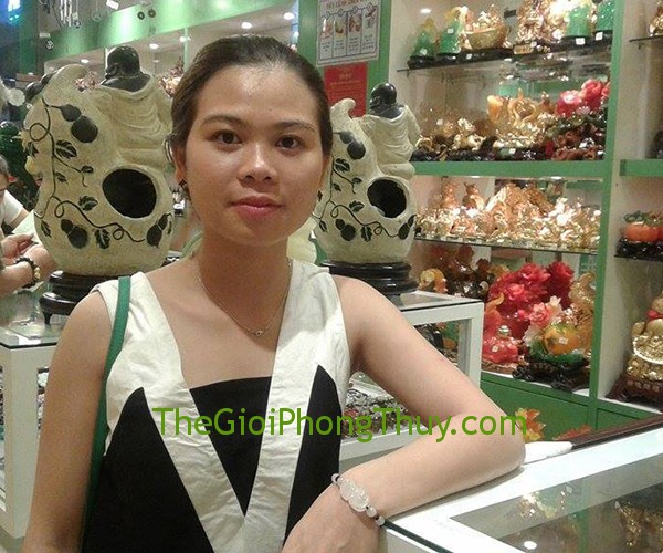 Chị Tố Như - Khách hàng mua dây rút Tỳ Hưu may mắn FS6136