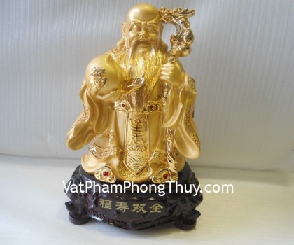 Phước lộc thọ xanh- Tam tinh hiến thụy (Phước) E308-1