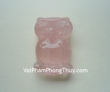 Cú mèo thạch anh vàng FS6058
