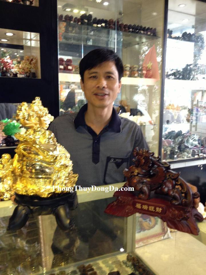 Anh Đạo - khách hàng mua tỳ hưu A084