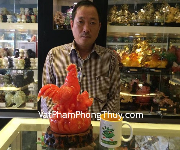 Chú Chiến-Khách hàng mua Gia đình gà đỏ trên đá G021A