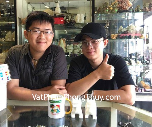 Anh Tata - Khách hàng mua Tỳ hưu bắc kinh trắng chuẩn BKT-S