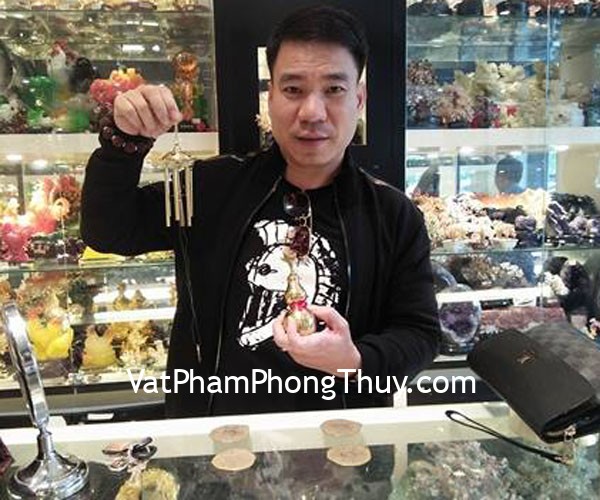 Anh Đại - khách hàng mua hồ lô đồng D207, chuông gió đồng D225
