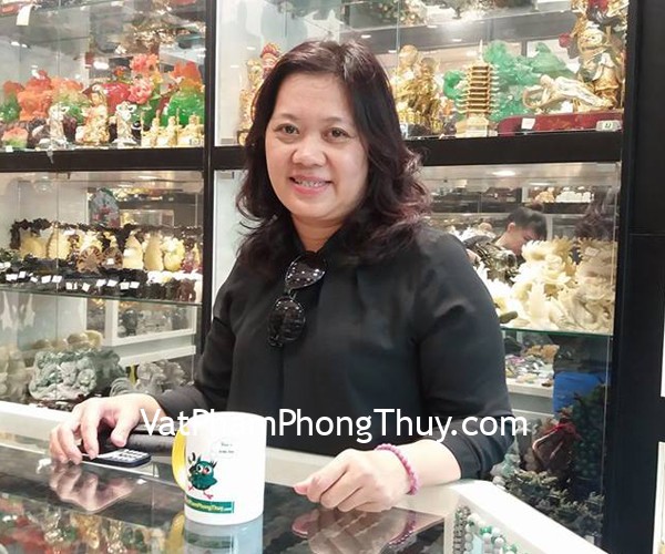 Chị Phượng - khách hàng mua Chuỗi Ruby đỏ A+ Nam Mỹ S6249-12159