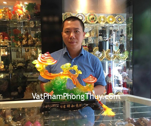 Anh Thịnh - Khách hàng mua Gậy như ý linh chi lưu ly C178A