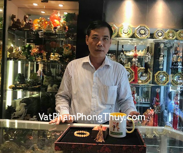Chú Hà- Khách hàng mua Chuỗi thạch anh vàng A+ S6664-3505