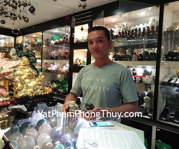 Anh Phúc-khách hàng mua tỳ hưu Bắc kinh đen chuẩn BKD-S, xanh chuẩn BKX-S